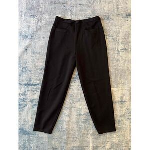 Vintage Sonia Rykiel Paris Black Wool High Rise Pants Approx Medium